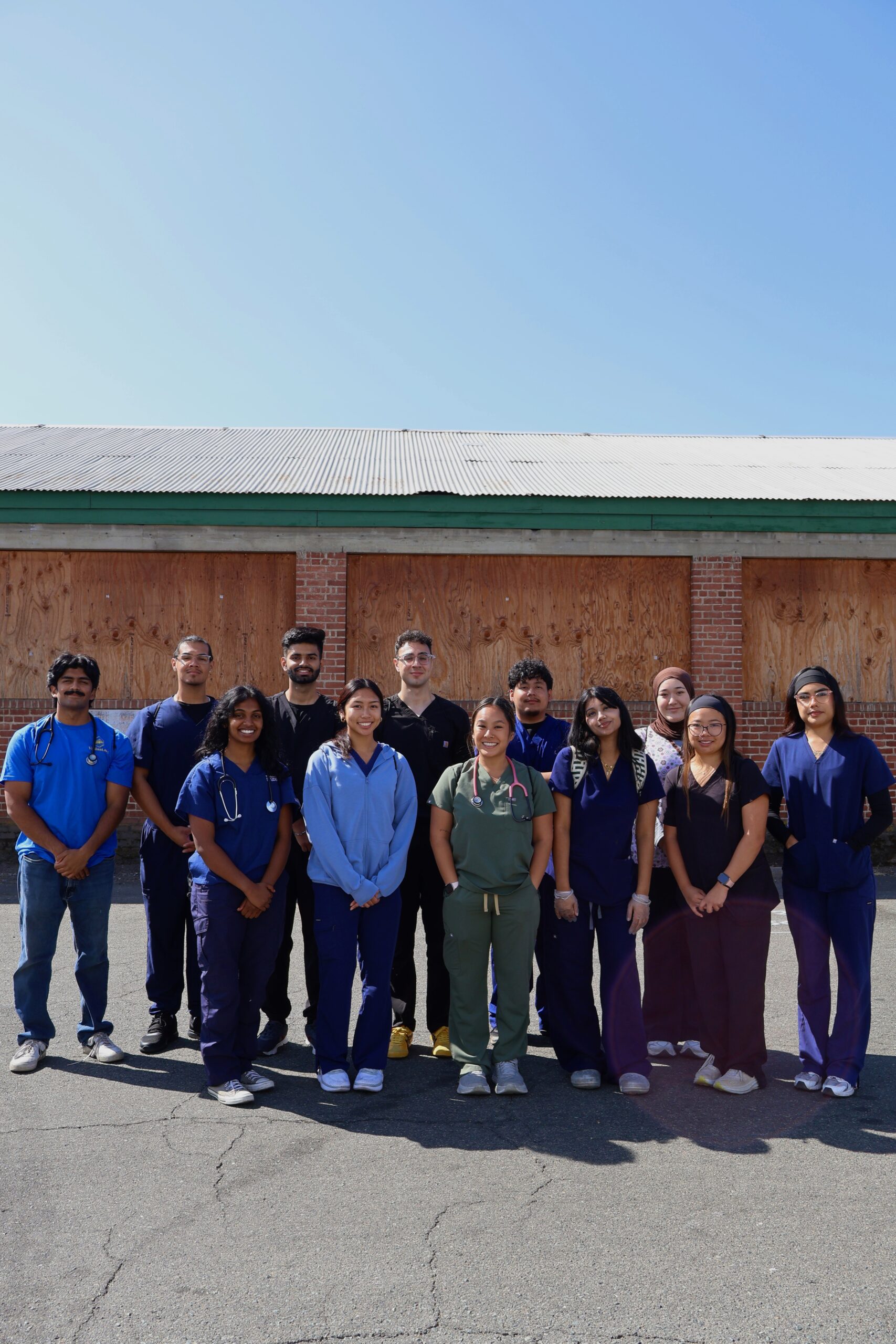 Valliant Foundation volunteer group